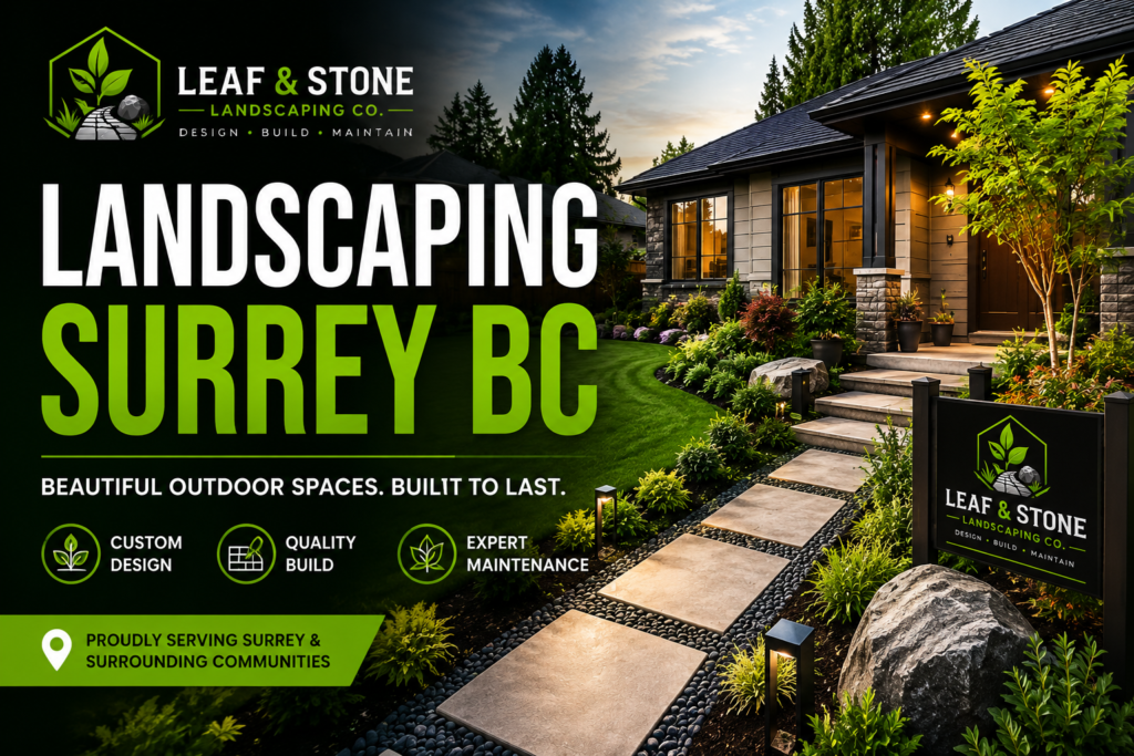 Landscaping Surrey BC: A Complete Guide to Creating a Beautiful, Practical Outdoor Space