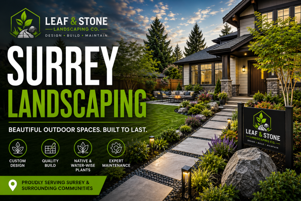 Surrey Landscaping: A Complete Guide to Designing and Maintaining a Better Yard