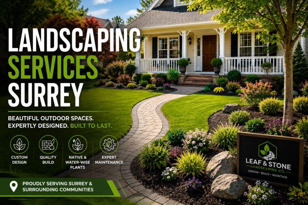Landscaping Services Surrey: Complete Guide to Lawn, Garden & Landscape Services