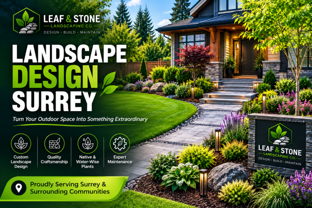 Landscape Design Surrey: A Complete Guide to Planning a Beautiful Outdoor Space