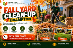 Fall Yard Clean-Up in Brampton: A Checklist for Homeowners
