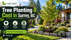 tree planting cost in Surrey